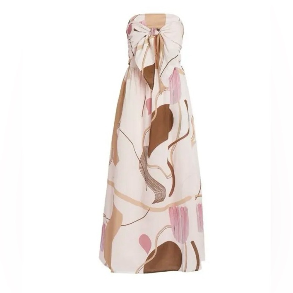 NWT BIRD & KNOLL ULLA DRESS 100% COTTON XS FULLY LINED